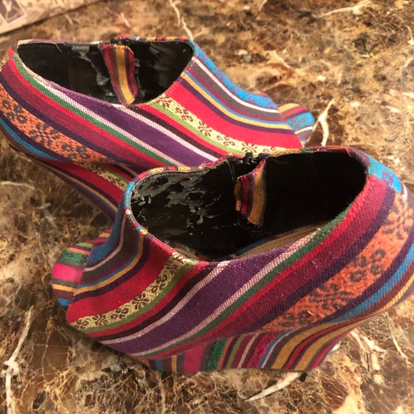 THE ‘5 O’CLOCK SOMEWHERE’ WEDGES - Picture 7 of 8